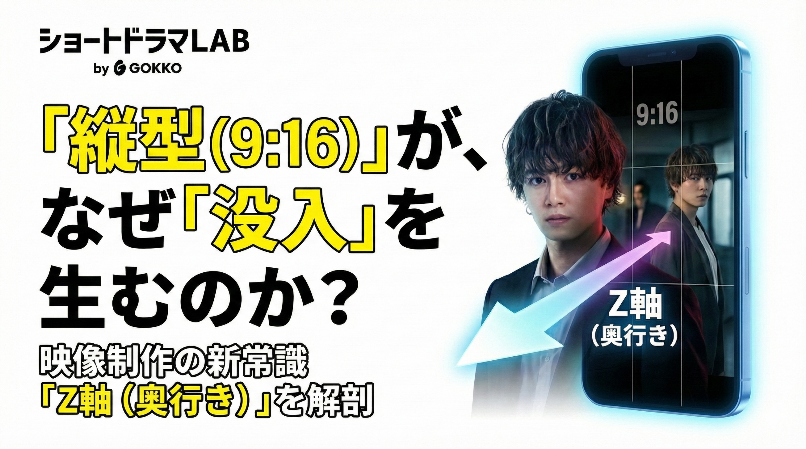 縦型ショートドラマの画角サイズは？「9:16」で作る映像制作の基礎知識